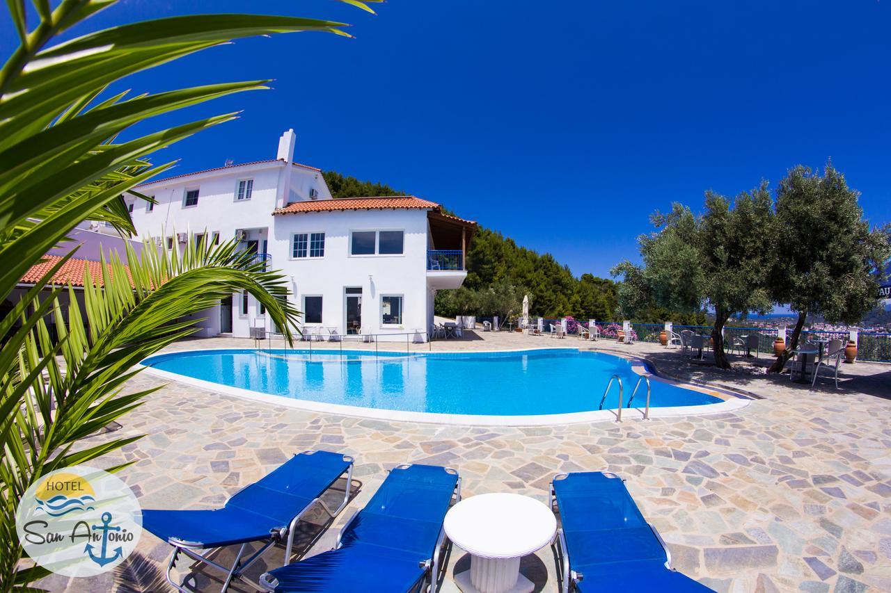 San Antonio Hotel & Apartments Megali Ammos  Luaran gambar