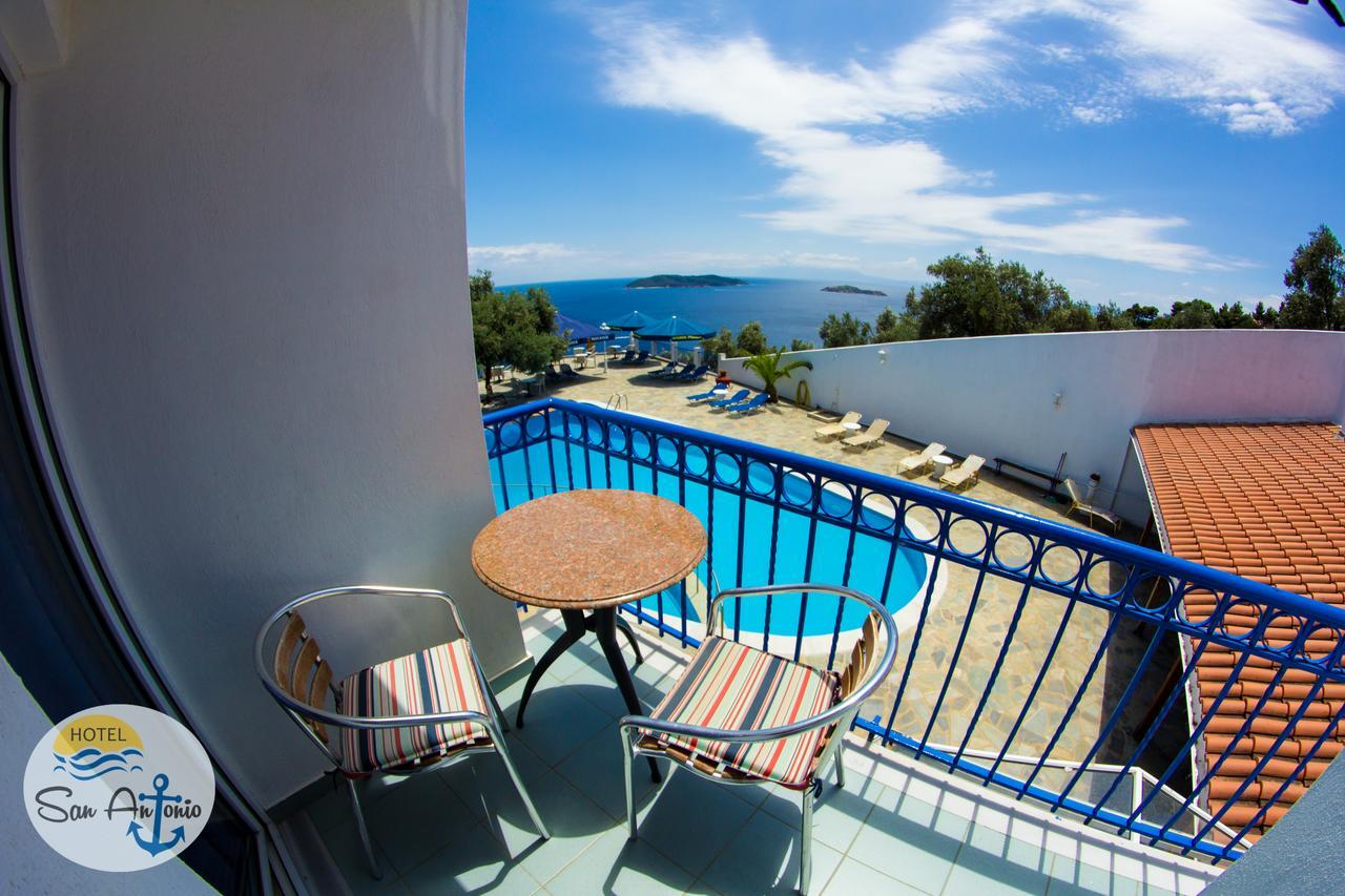 San Antonio Hotel & Apartments Megali Ammos  Luaran gambar