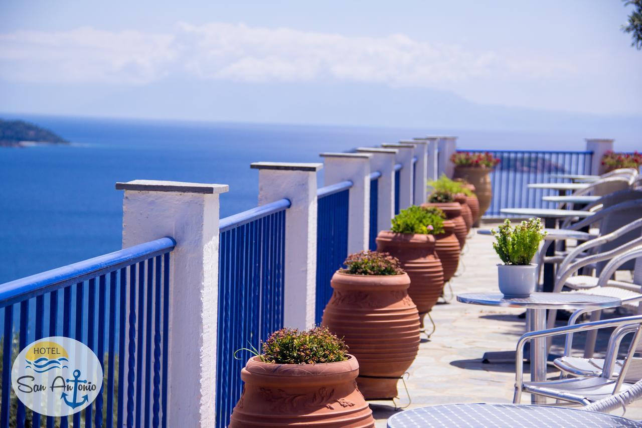 San Antonio Hotel & Apartments Megali Ammos  Luaran gambar